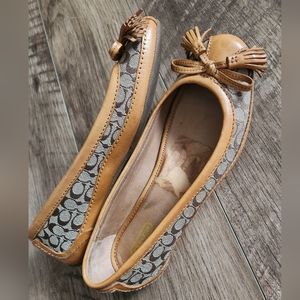 SOLD Coach leather loafers